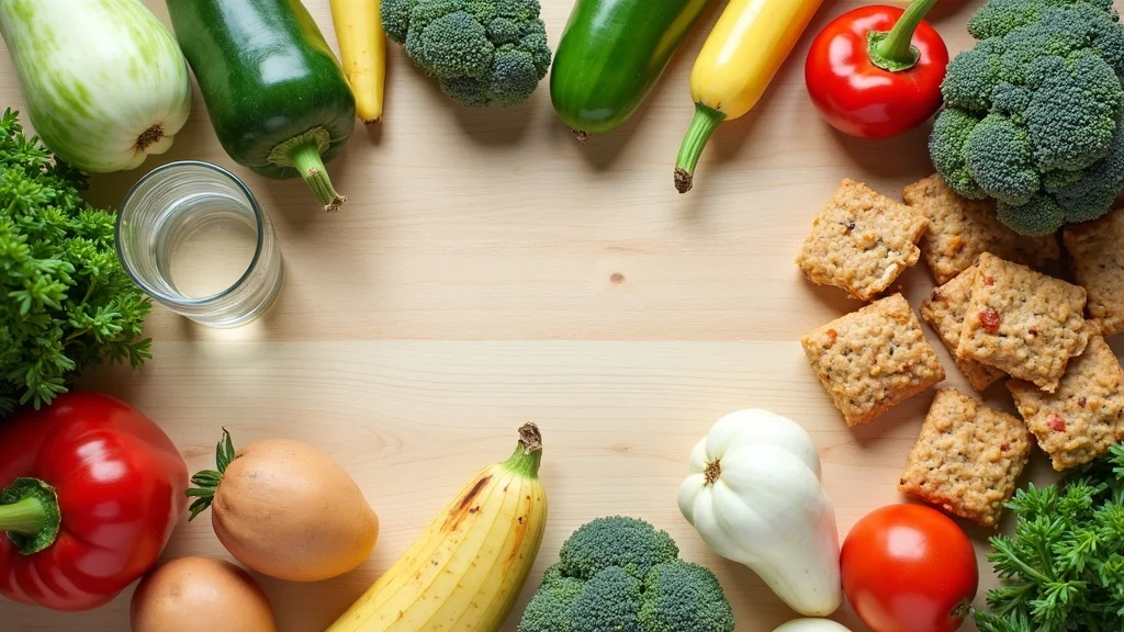 Whole foods contrast processed diet products highlighting why modern weight loss fails