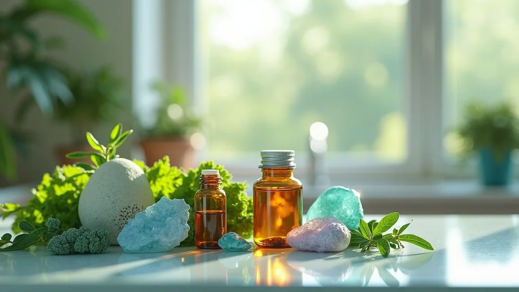 natural minerals, copper supplements, vibrant nutrients for self-healing intelligence, holistic clinic setting, immune system, healing abilities